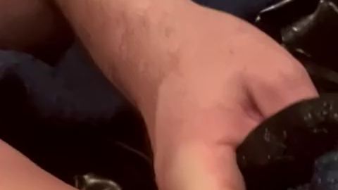 Wurde mit großen dildo schön gedehnt (Keinen tone)